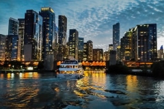 Chicago River Entrance- Chicago, IL.