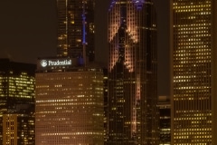 Prudential at Night - Chicago, IL.