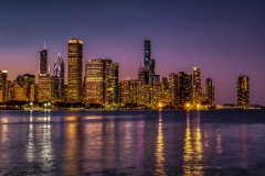 The Glow of Chicago - Chicago IL.