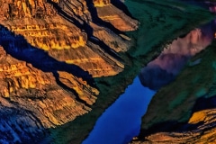 A Deep Gorge - Hualapai Indian Reservation, Mohave, North AZ.