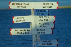 An Arctic Map - Nunavut, Canada.