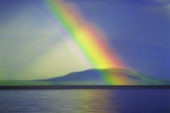 Rainbow on a Lake - Priest Lake, ID. Smooth