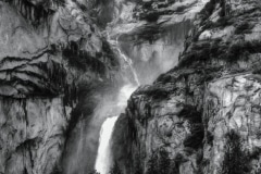 Snowmelt in Black & White -Yosemite N.P. CA  Highlight