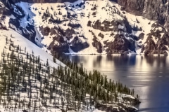 Dusk at Crater Lake- Crater Lake N.P. OR.