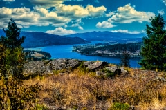 The Pend Oreille River - Horn Mountain, ID.