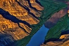 A Deep Gouge - Havasupai Reservation AZ.