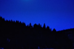 Full Moon Over Idaho -  Lake Pend Oreille, Sandpoint, ID.