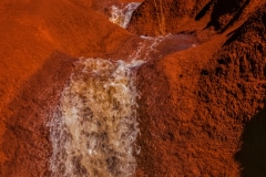 Red Hawaiian Waterfall - Waimea Canyon, Kauai, HI.