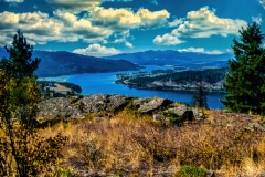 The Pend Oreille River - Horn Mountain, Priest River, ID.