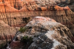 Dusk in the - Badlands N.P. SD.