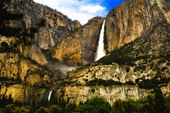 Yosemite Falls - Yosemite  CA.